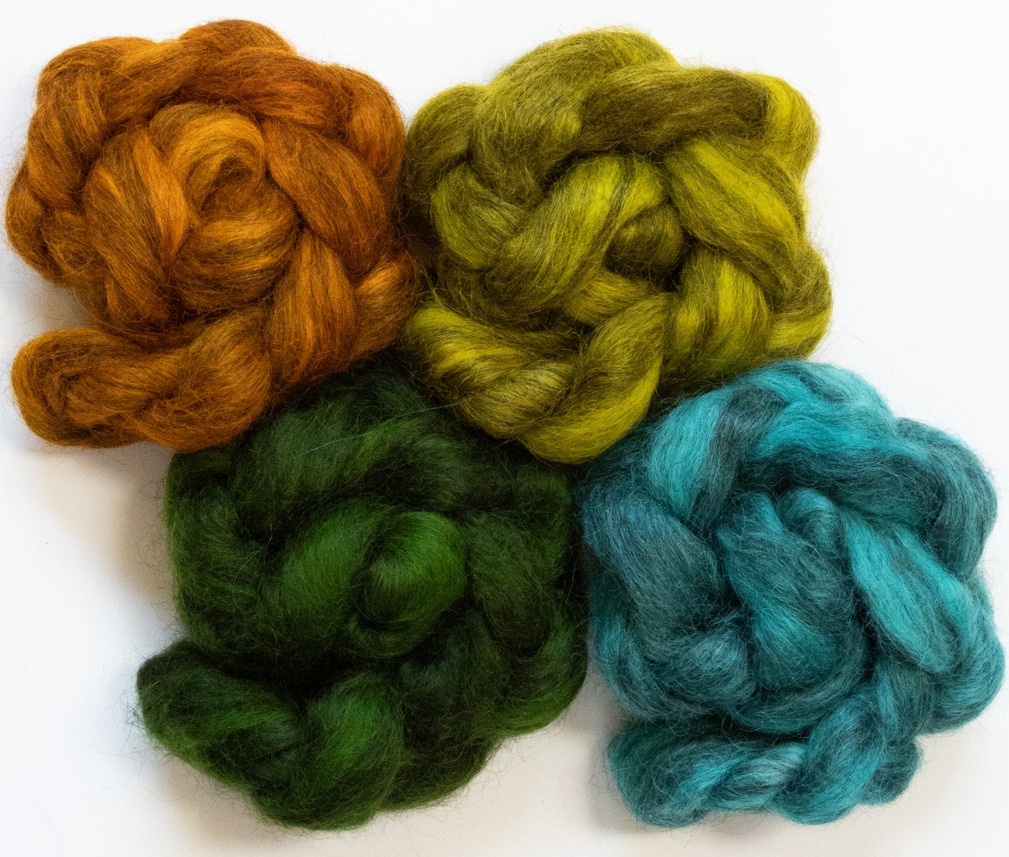 Green set  - (5.5 oz) Grey Gotland / Masham (65/35)