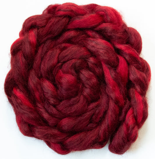 Holly Berry- (5.6 oz) Grey Gotland / Masham (65/35)