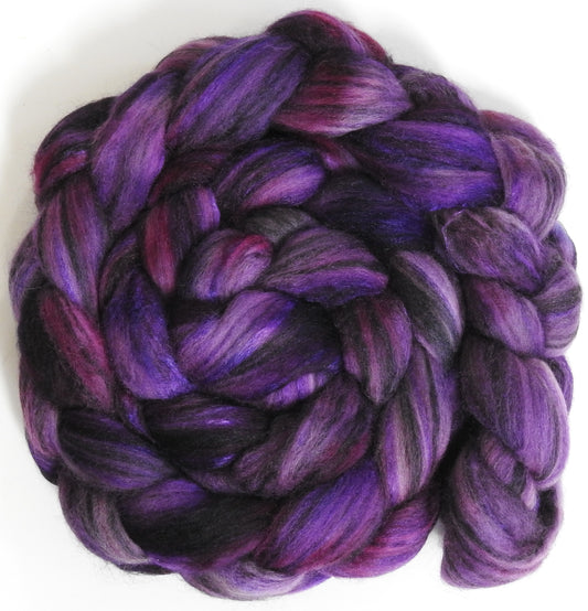 Original -3 (5.2 oz) Batt in a Braid #64 (Cormo/ Grey Cashgora/ Tussah Silk (50/25/25)