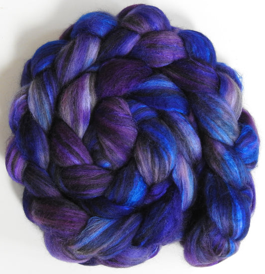 Original - 18 (5.2 oz) Batt in a Braid #64 (Cormo/ Grey Cashgora/ Tussah Silk (50/25/25)