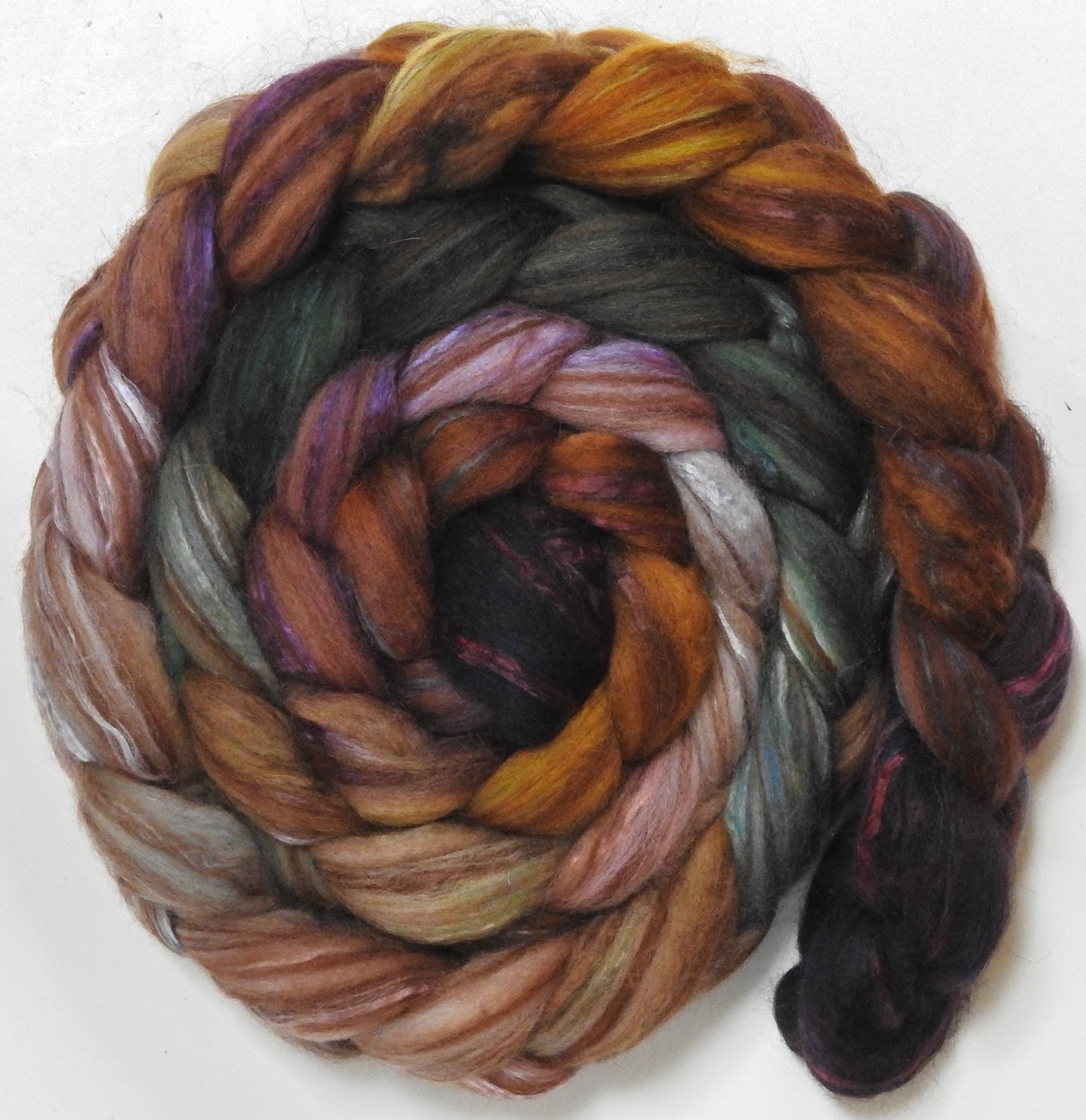 Lady Éowyn (5.5 oz) - 18.5 mic merino/ camel/ brown alpaca/ mulberry silk/ (40/20/20/20)