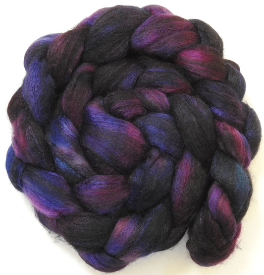 Original - 20 (5.2 oz) Batt in a Braid #64 (Cormo/ Grey Cashgora/ Tussah Silk (50/25/25)