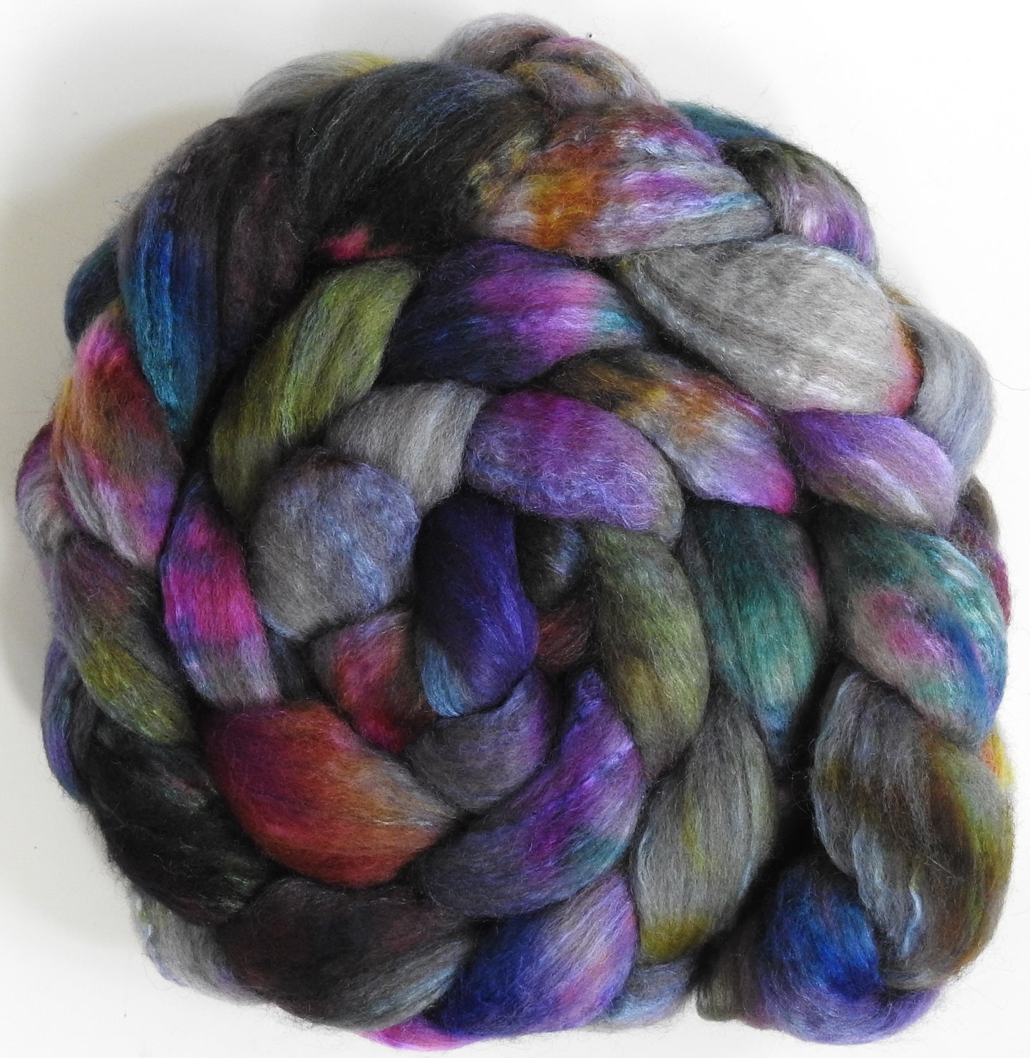 Geode (5.6 oz) - Mixed Bfl/tussah silk (85/15)