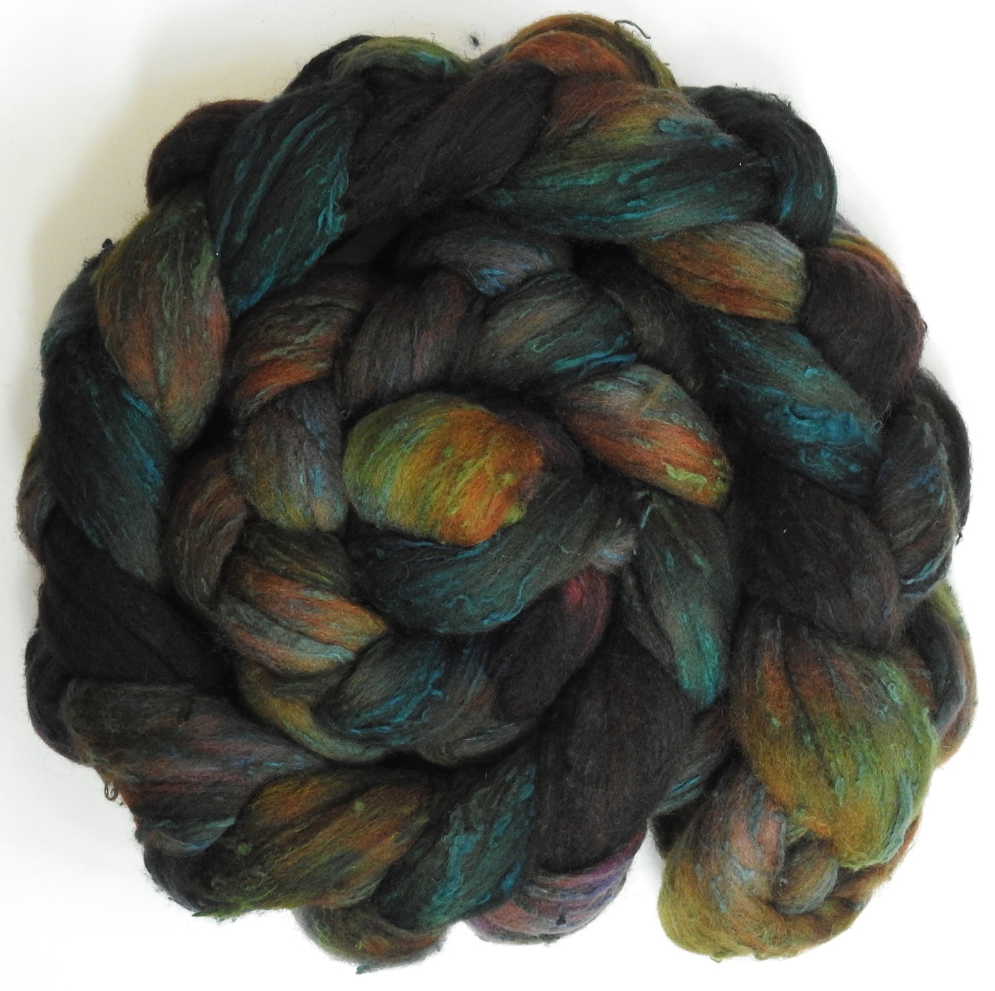 Entish (5.6 oz)- 25 micron Merino/ Silk Slubs (70/30)