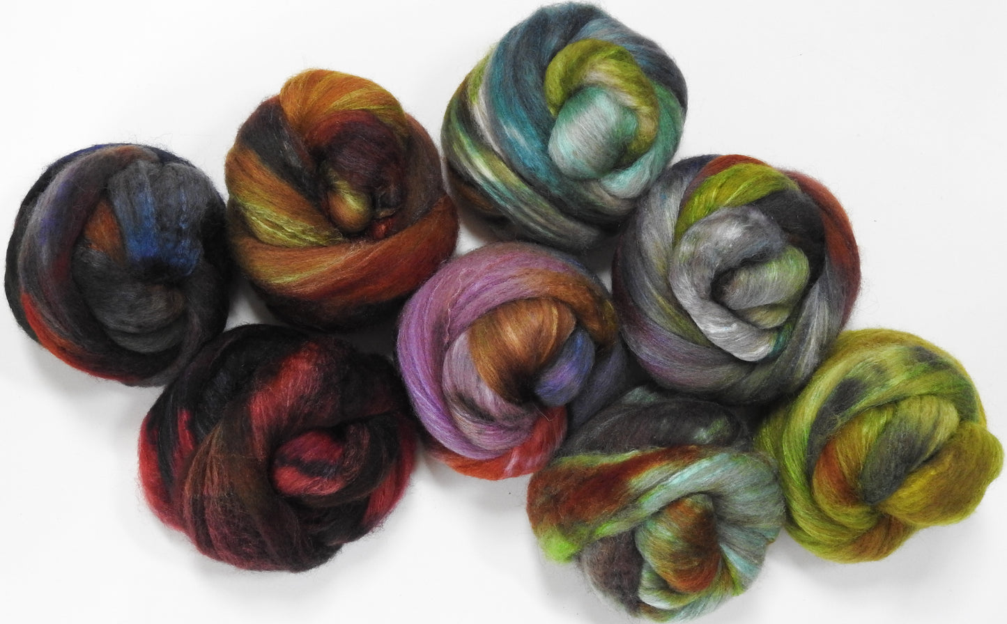 Fungus Among Us (11.4 oz) - Gradient  Set - Mixed Bfl/ Tussah Silk (85/15)