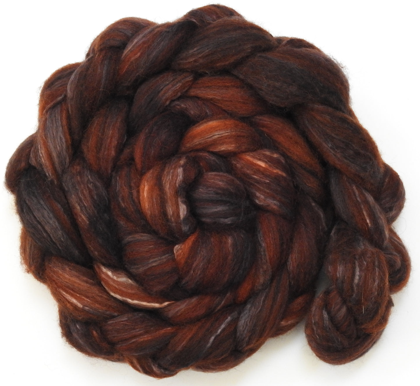 Cinnamon (5.5 oz) - Humbug Shetland/ Mulberry Silk (75/25)