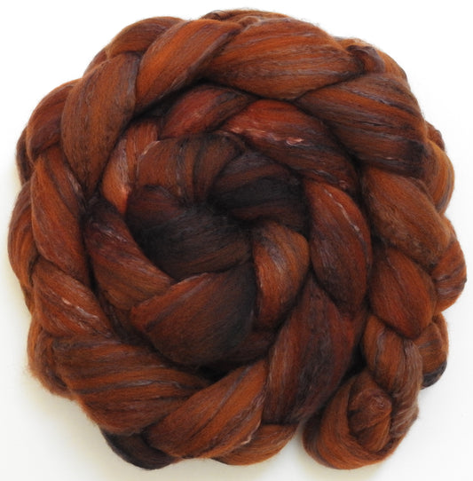 Cinnamon (5.6 oz) - Organic Polwarth / Mulberry silk (80/20)