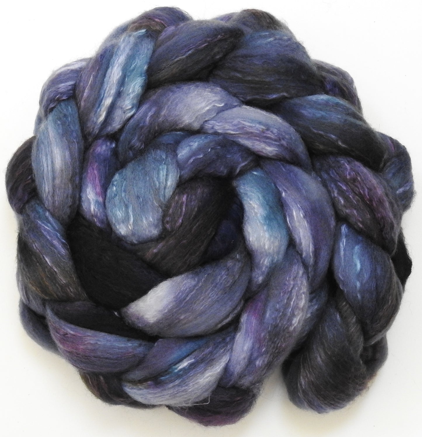 Whodunit  (5.6 oz) - Organic Polwarth / Mulberry silk (80/20)