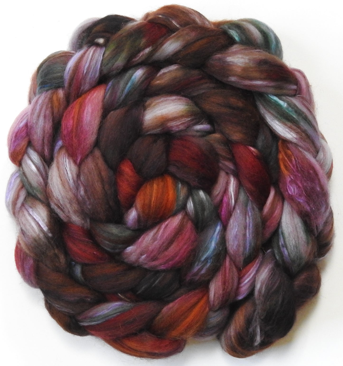 Beautiful Mess (5.7 oz) - 18.5 mic merino/ camel/ brown alpaca/ mulberry silk/ (40/20/20/20)