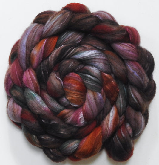 Beautiful Mess (5.7 oz) - 18.5 mic merino/ camel/ brown alpaca/ mulberry silk/ (40/20/20/20)