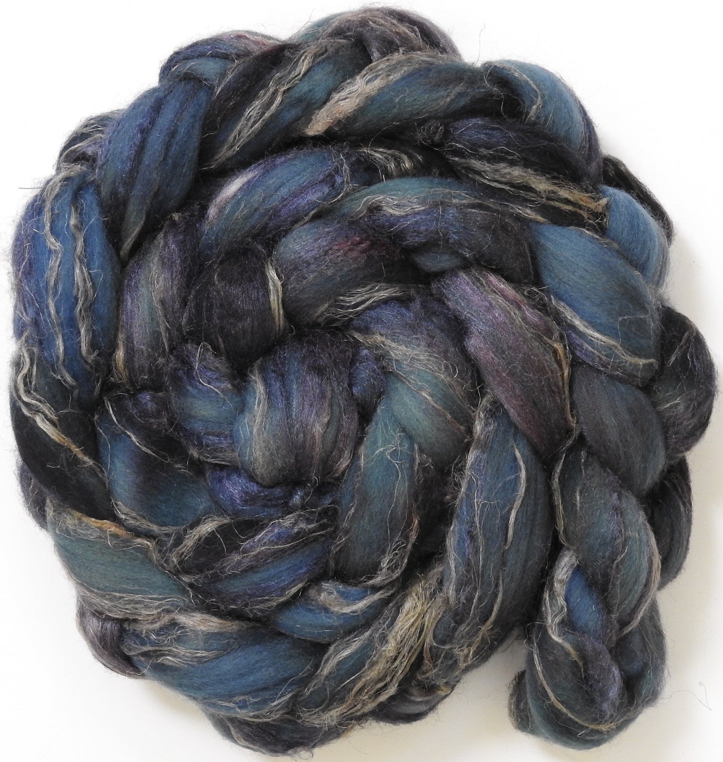 Whodunit (5.7 oz) - Merino/ Tussah Silk/ Natural Flax (50/25/25)