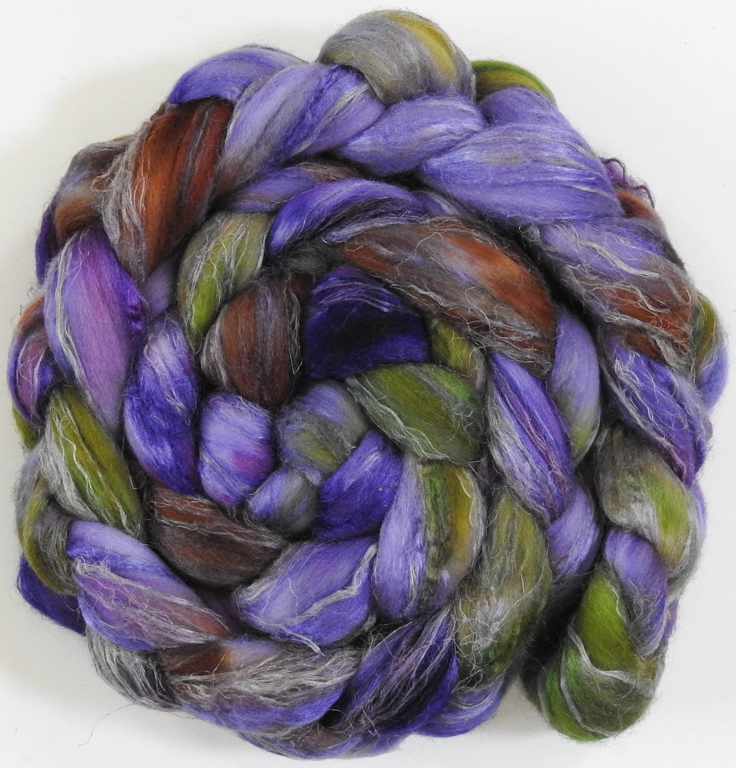 Pennyroyal (5.6 oz) - Merino/ Tussah Silk/ Natural Flax (50/25/25)