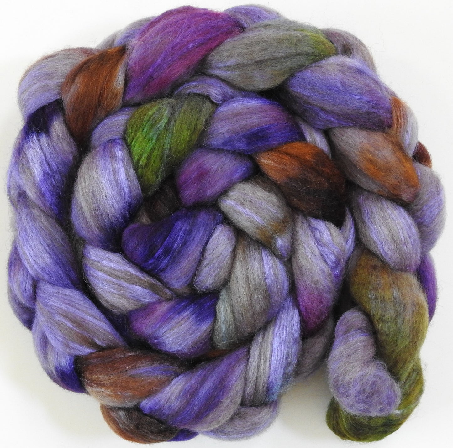 Pennyroyal (5.6 oz) - Mixed Bfl/tussah silk (85/15)