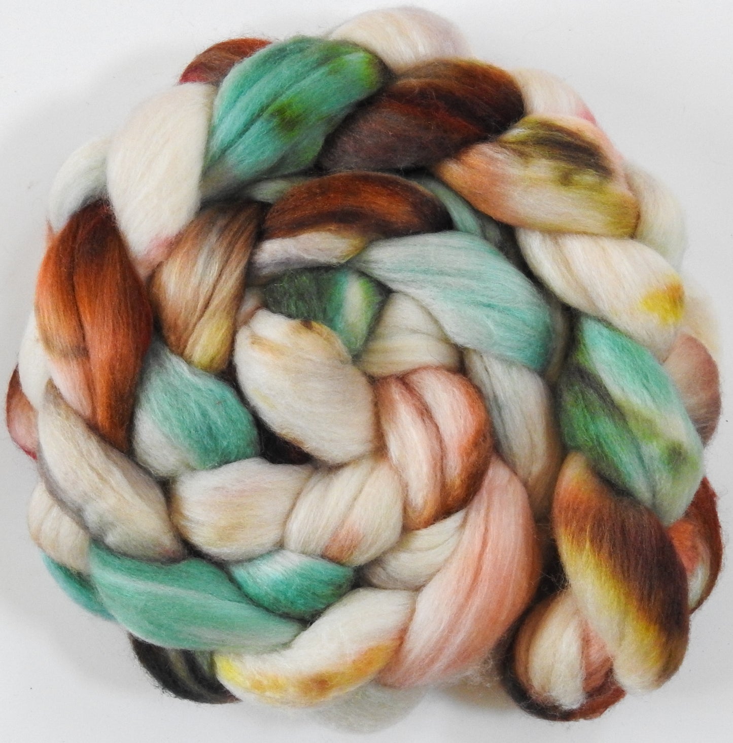 Neroli (5.6 oz) - Batt in a Braid #62 (Polwarth/ CASHMERE/ silk -50/25/25)