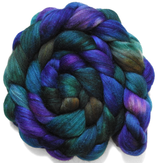 Peacock Ore - 5.8 oz-  Polwarth/ Llama/ Tussah (50/30/20)