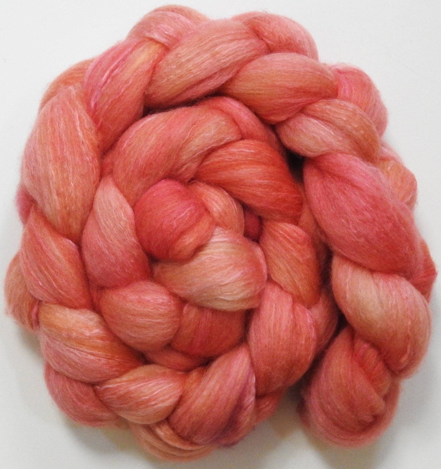 Flamingo (3.6 oz) - Polwarth / Tussah silk (85/15)