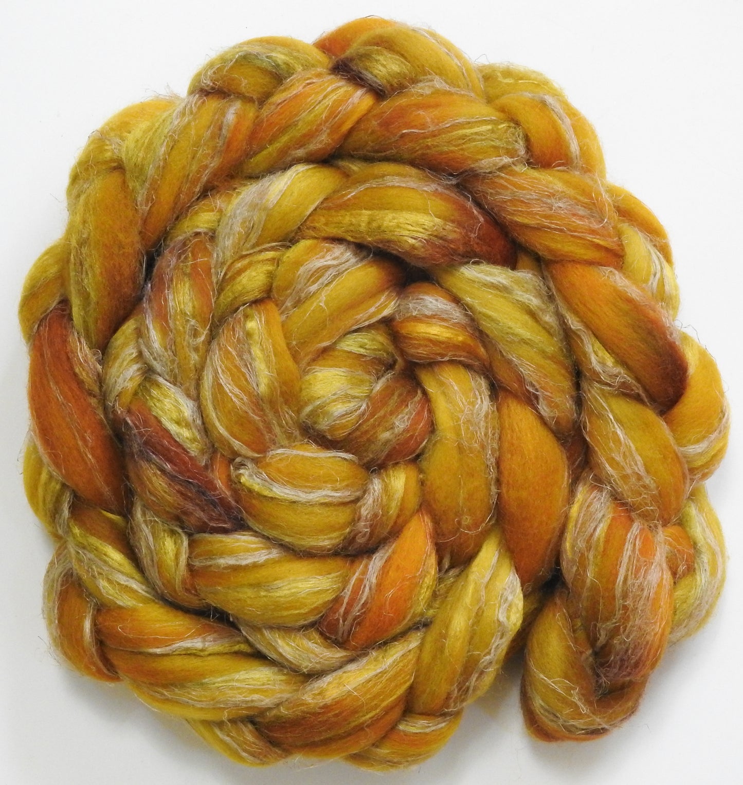 Coreopsis (5.7 oz) - Merino/ Tussah Silk/ Natural Flax (50/25/25)
