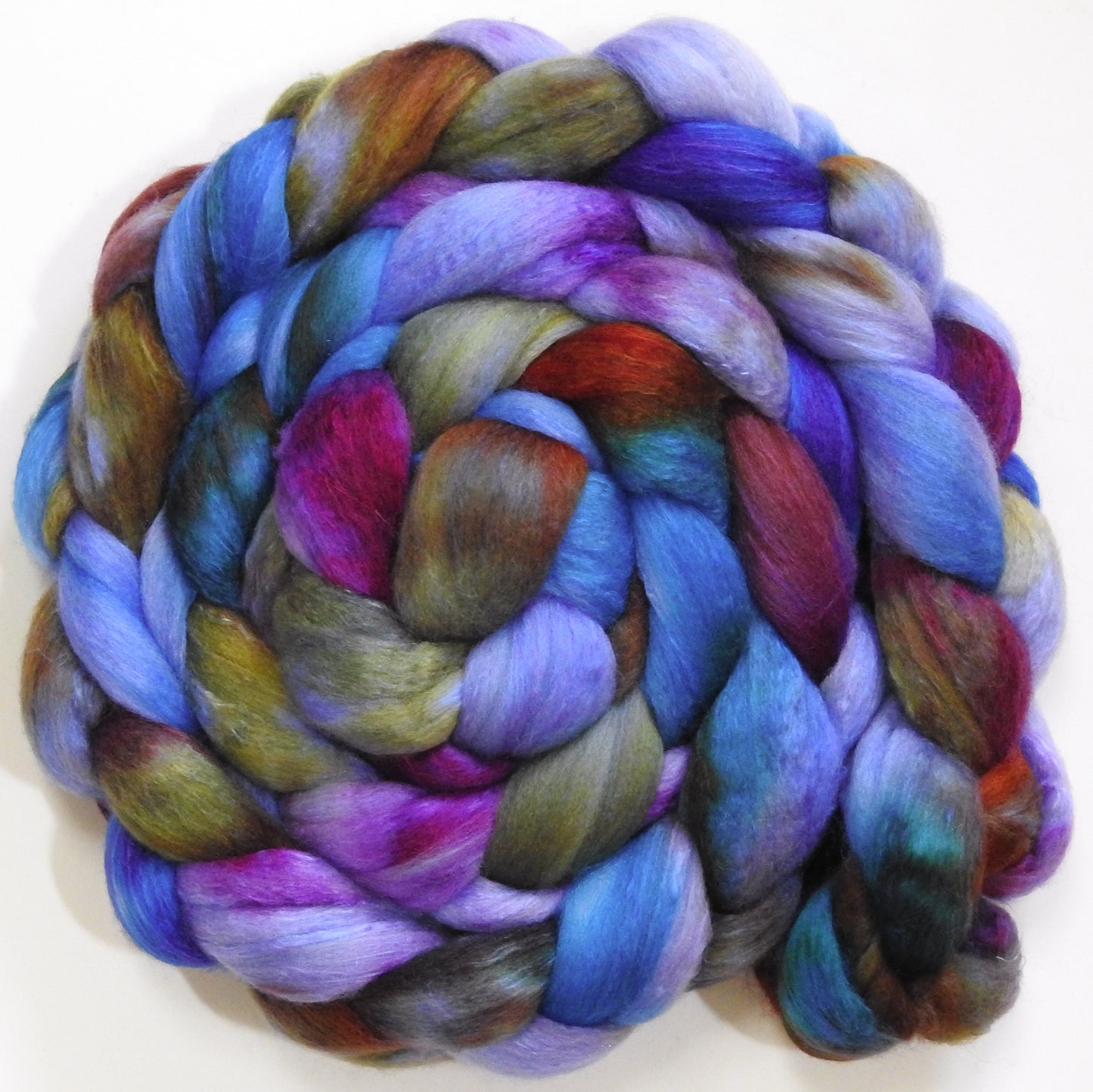 Spanish Bluebells - Silver Haunui / Mulberry Silk (70/30)