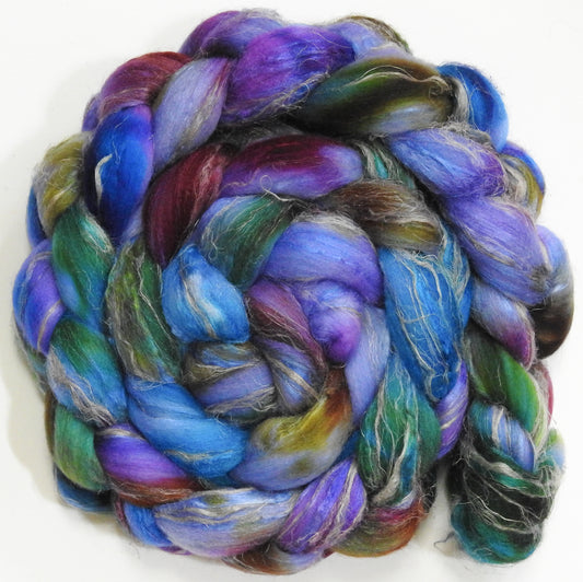 Spanish Bluebells (5.6 oz) - Merino/ Tussah Silk/ Natural Flax (50/25/25)