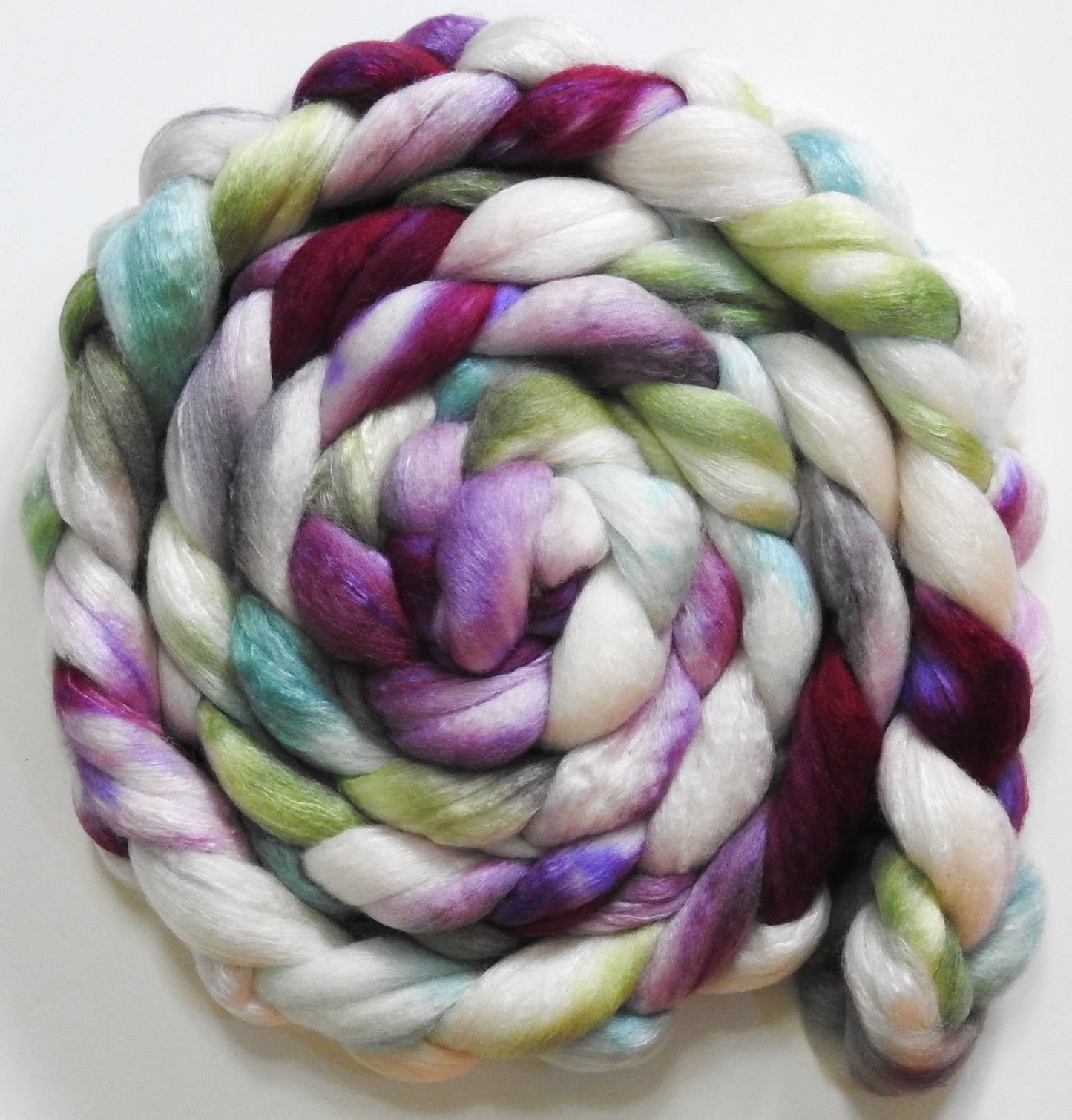 Lady Slipper (5.5 oz) - White Haunui / Mulberry Silk (70/30) 20.4 mic.