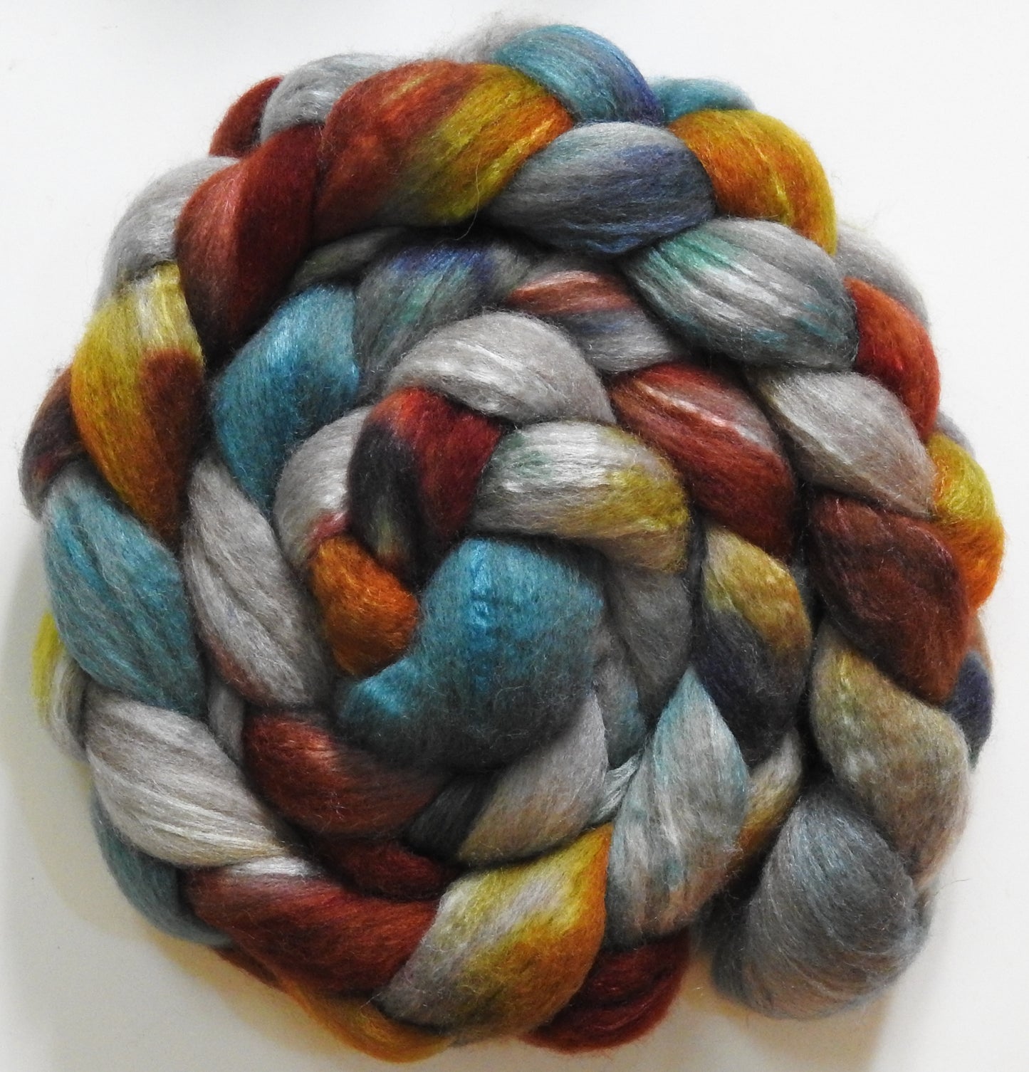 Iron Age - (5.7 oz) Mixed Bfl/tussah silk (85/15)