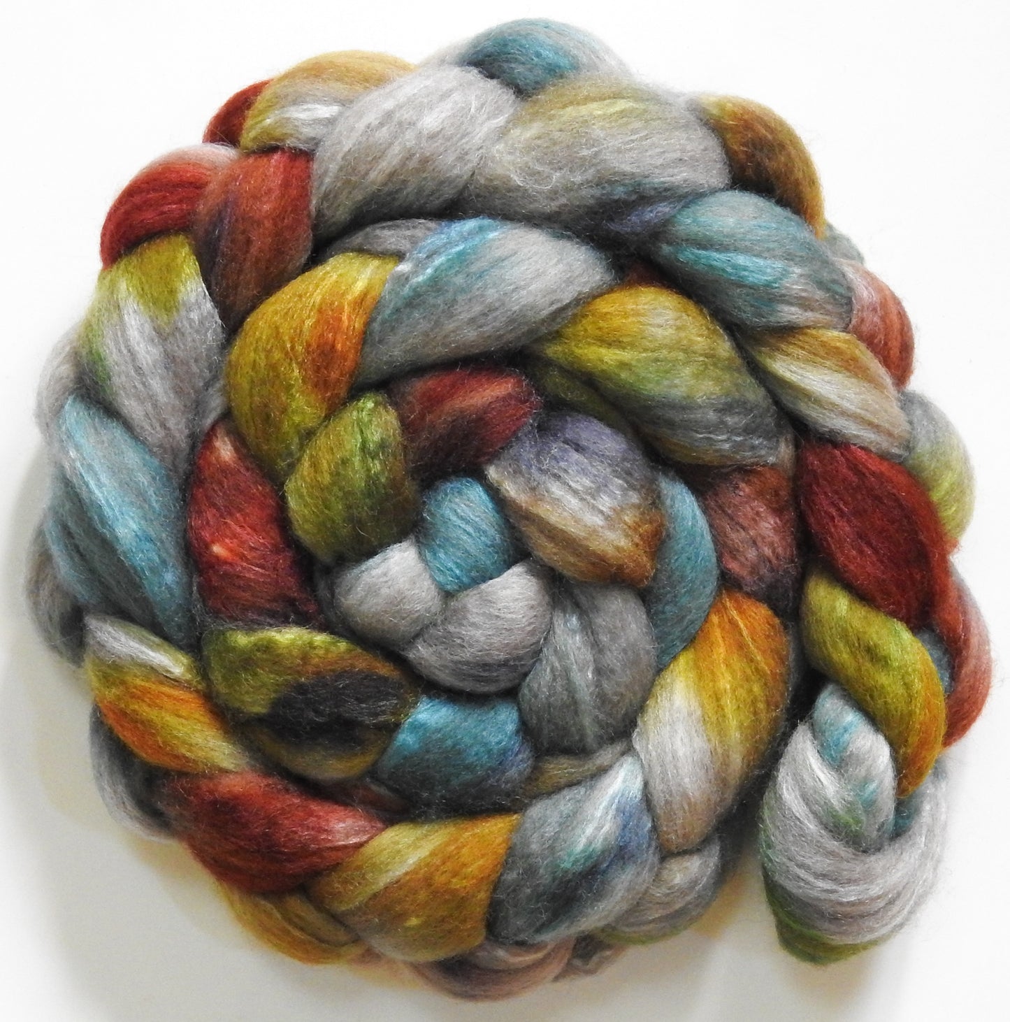 Iron Age - (5.7 oz) Mixed Bfl/tussah silk (85/15)