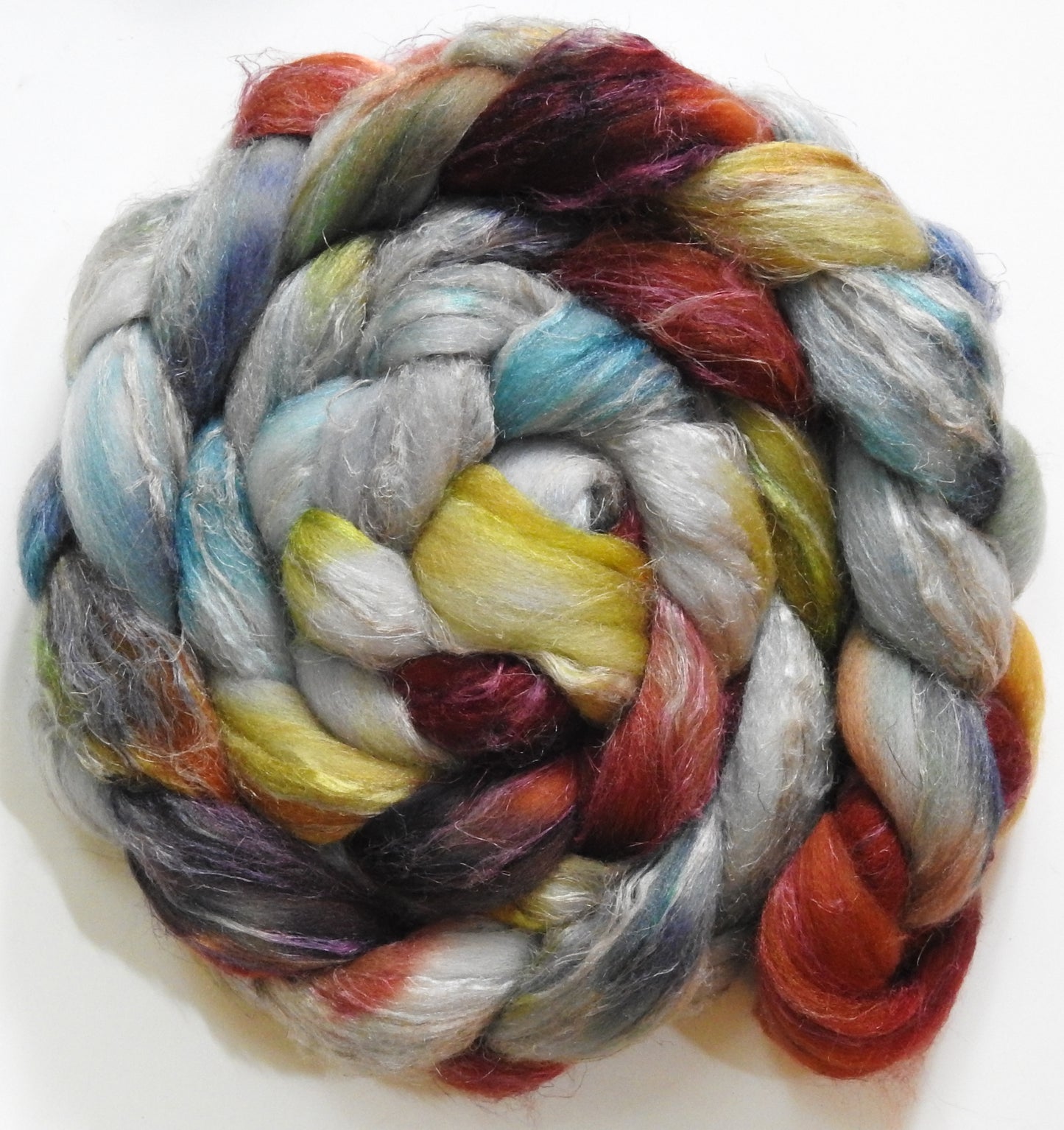 Iron Age (5.6 oz) - Merino/ Tussah Silk/ Natural Flax (50/25/25)