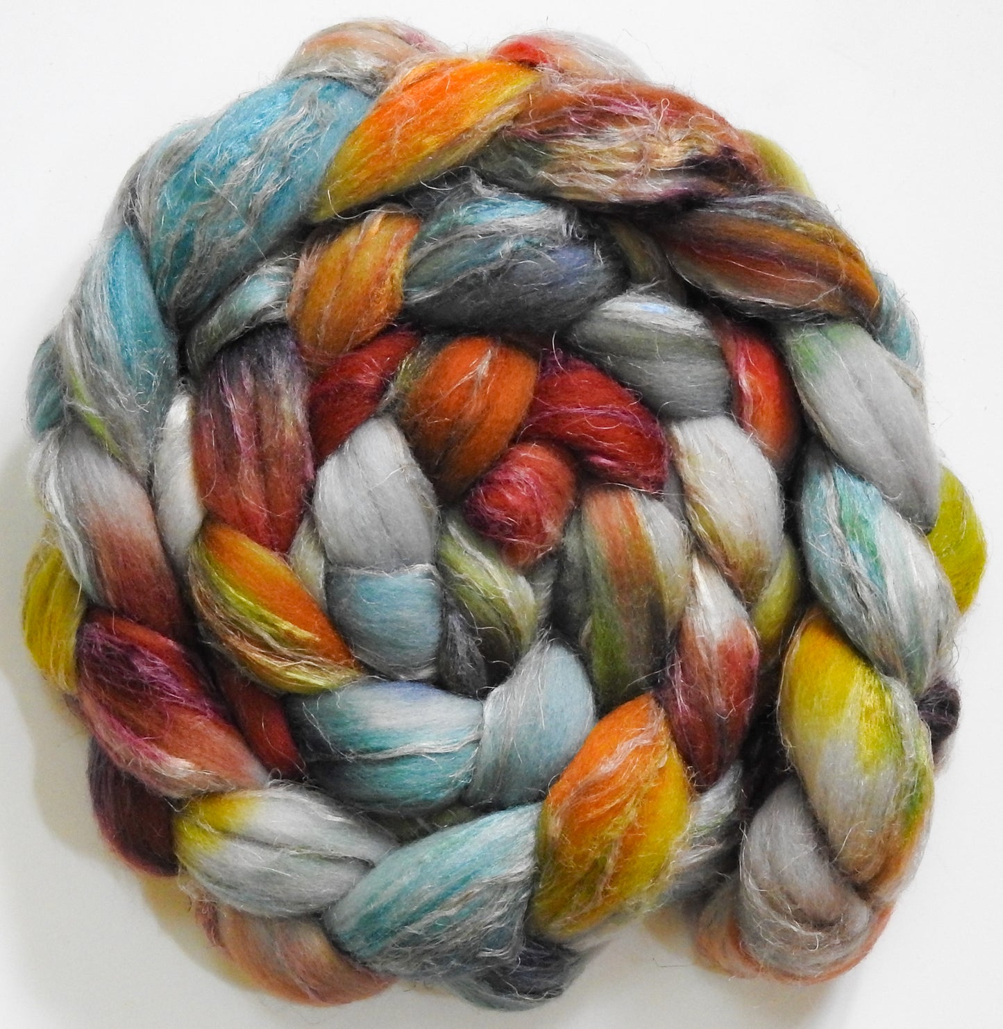 Iron Age (5.6 oz) - Merino/ Tussah Silk/ Natural Flax (50/25/25)