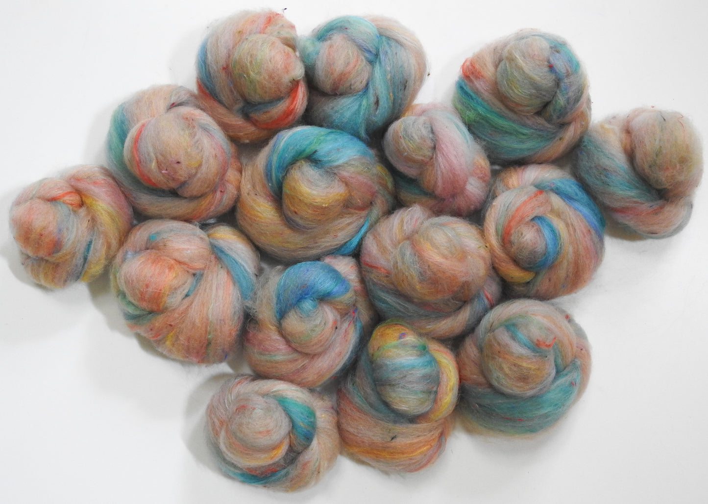 Beachcombing- Non-Sparkle Sticklebatts - Merino X Fleece, alpaca, merino, manx loaghtan , silk, tweed blend