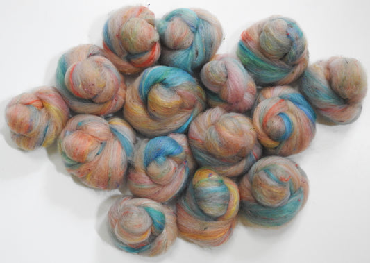 Beachcombing- Non-Sparkle Sticklebatts - Merino X Fleece, alpaca, merino, manx loaghtan , silk, tweed blend