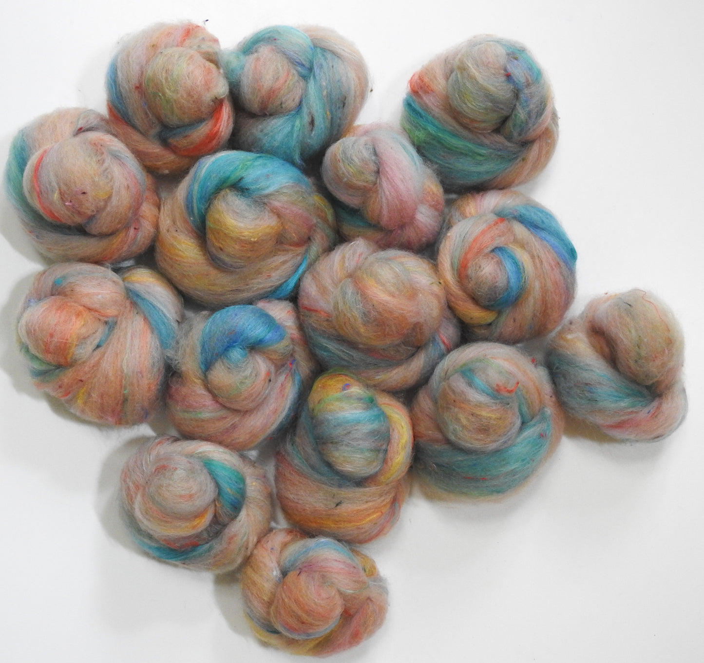 Beachcombing- Non-Sparkle Sticklebatts - Merino X Fleece, alpaca, merino, manx loaghtan , silk, tweed blend
