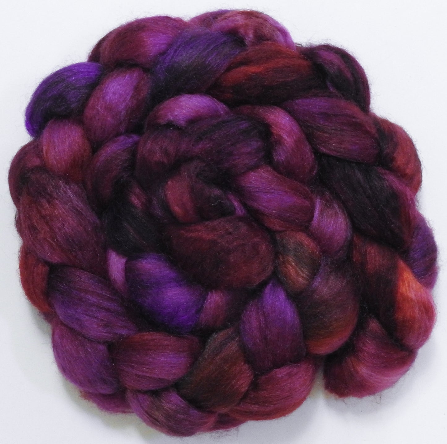 Strawberry Rhubarb -(3 oz) Mongolian Cashmere/ Tussah Silk (50/50)