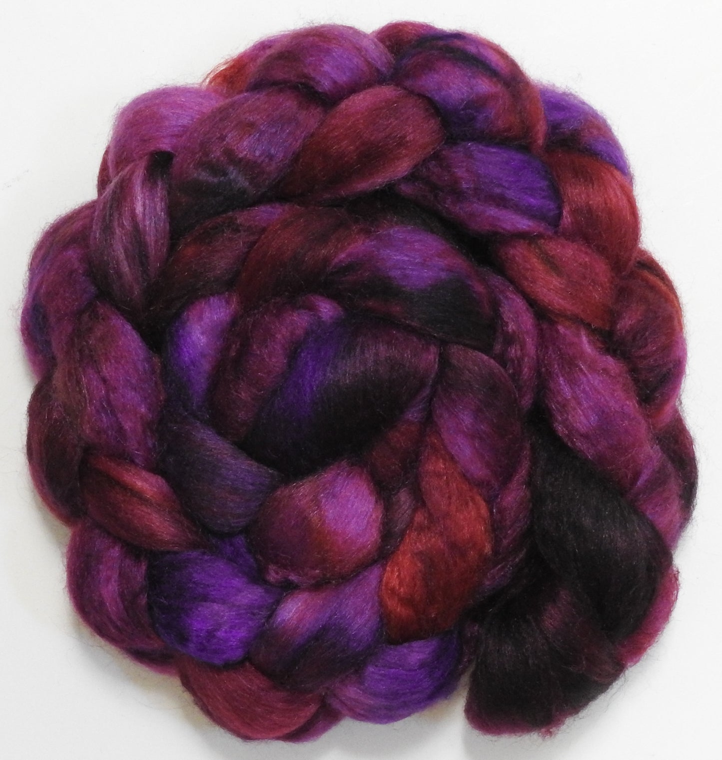 Strawberry Rhubarb -(3 oz) Mongolian Cashmere/ Tussah Silk (50/50)