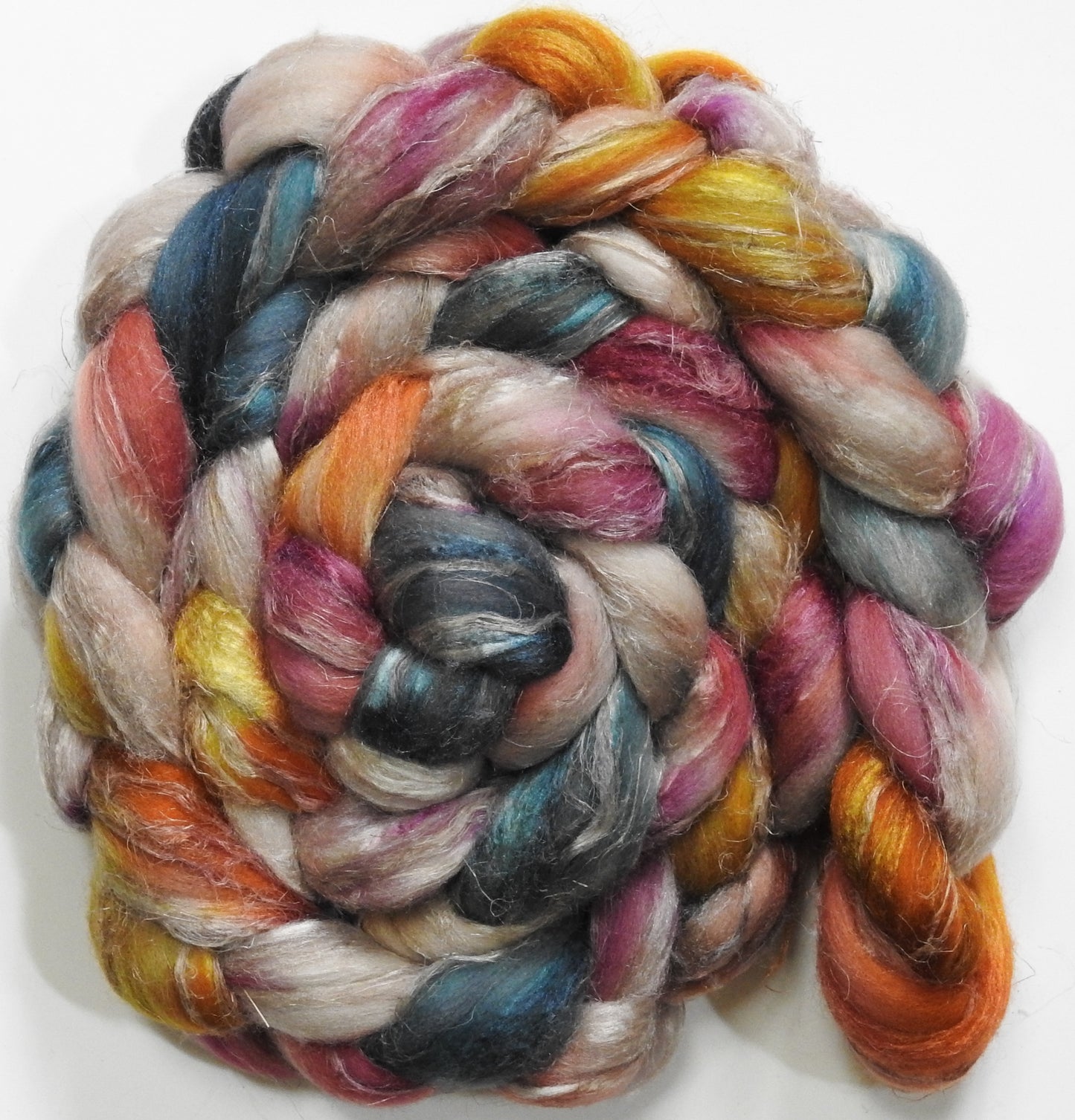 Sand Castles (5.6 oz) - Merino/ Tussah Silk/ Natural Flax (50/25/25)