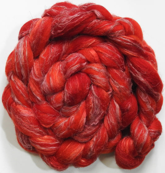 Tomato (5.7 oz) - Merino/ Tussah Silk/ Natural Flax (50/25/25)