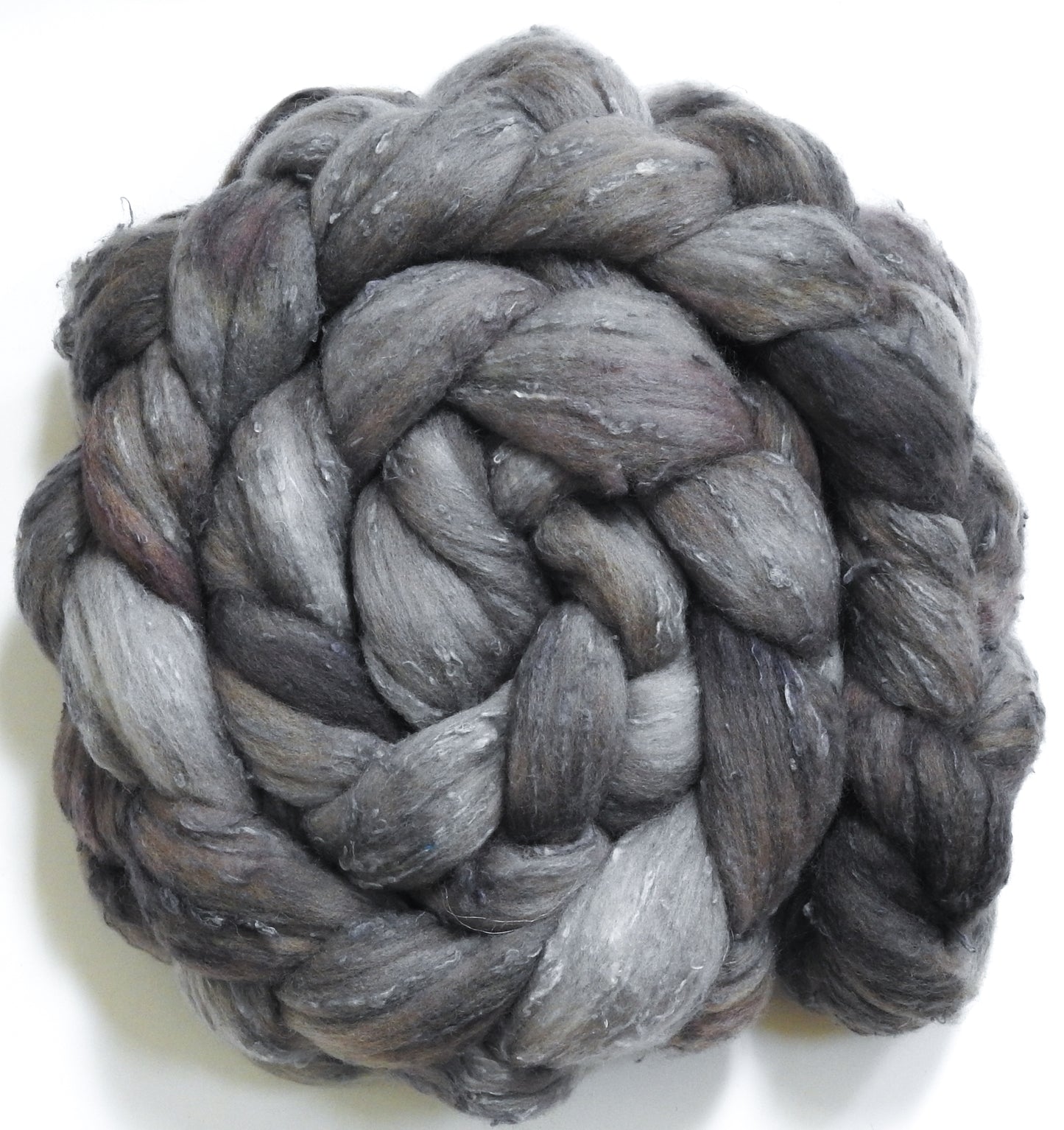 Dove (5.7 oz) - 25 micron Merino/ Silk Slubs (70/30)
