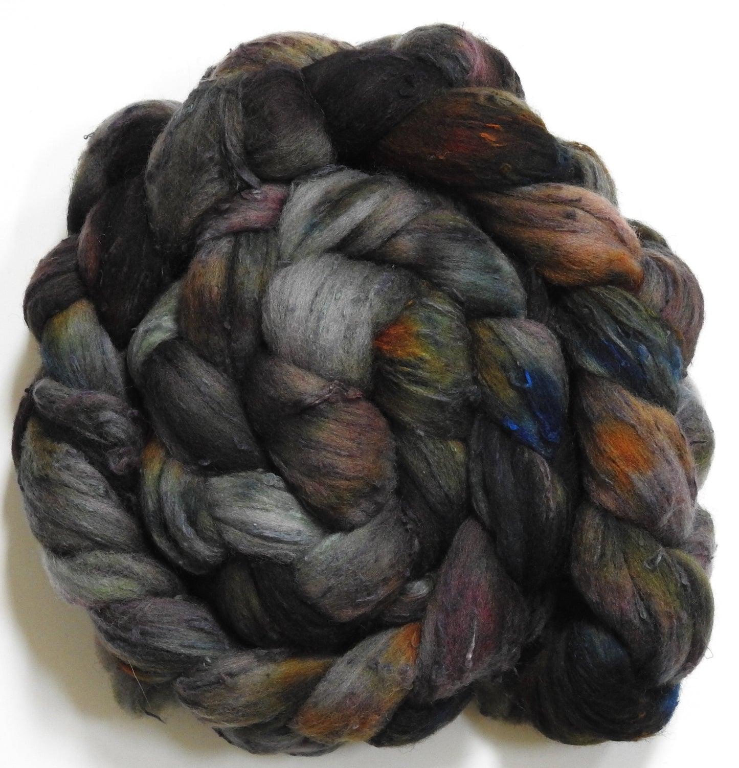 Tree Stump (5.7 oz) - 25 micron Merino/ Silk Slubs (70/30)