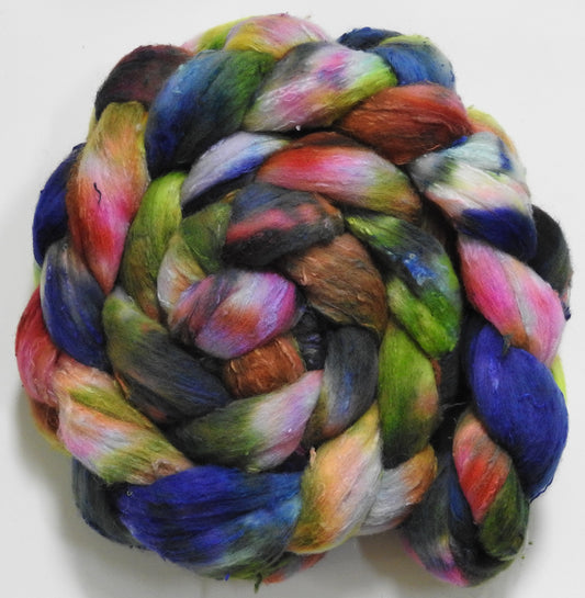 Melted Crayons (5.7 oz) - 25 micron Merino/ Silk Slubs (70/30)