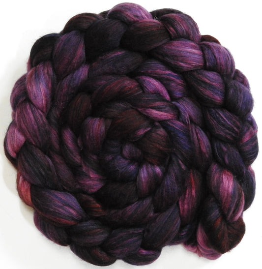 Banshee (5.7 oz) - Batt in a Braid #5 - Merino/ Camel/ silk/ faux cashmere/ firestar (25/25/25/13/12)