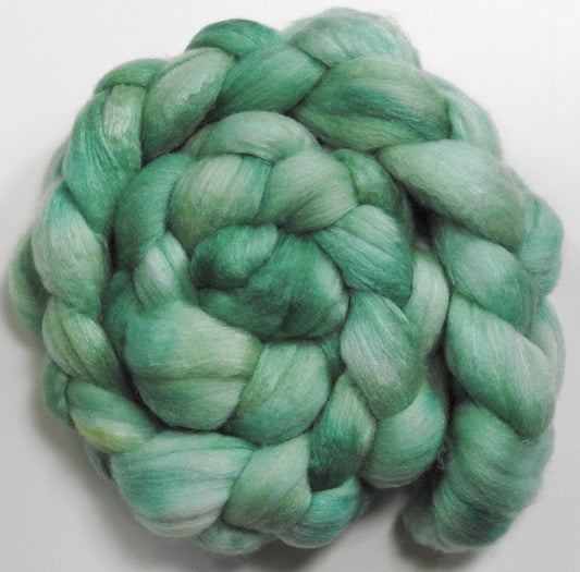 Mint Tourmaline - Batt in a Braid #62 (Polwarth/ CASHMERE/ silk -50/25/25)