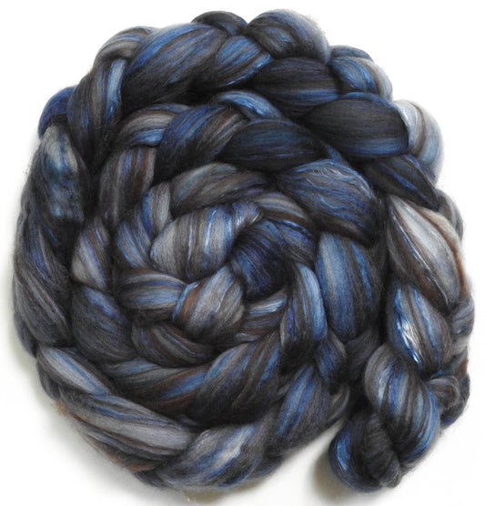 Porpoise (5.4 oz) 18.5 mic merino/ camel/ brown alpaca/ mulberry silk/ (40/20/20/20)