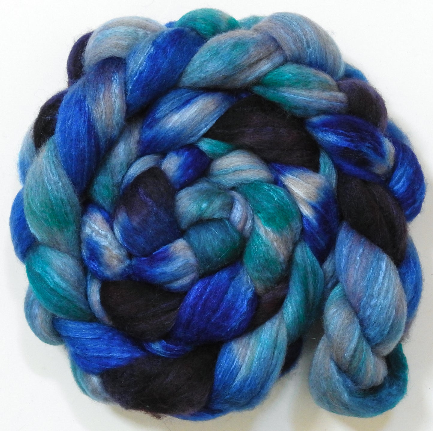 Waterlogged - (5.8 oz) Mixed Bfl /tussah silk (85/15)
