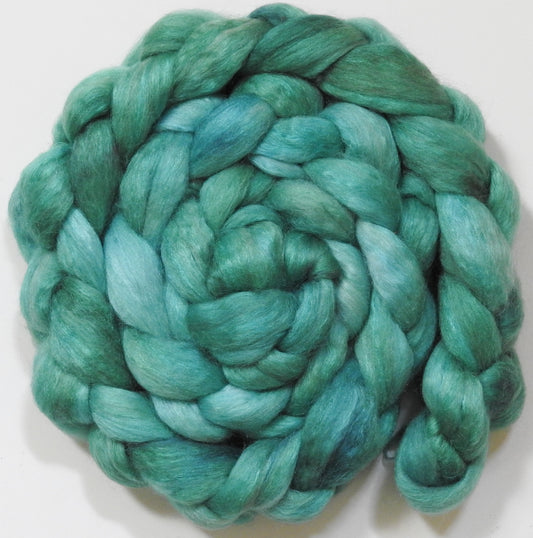Altitude (5.8 oz) -Batt in a Braid #10- Superfine Merino/ Silk/Kid Mohair /Corriedale(25/25/25/25)