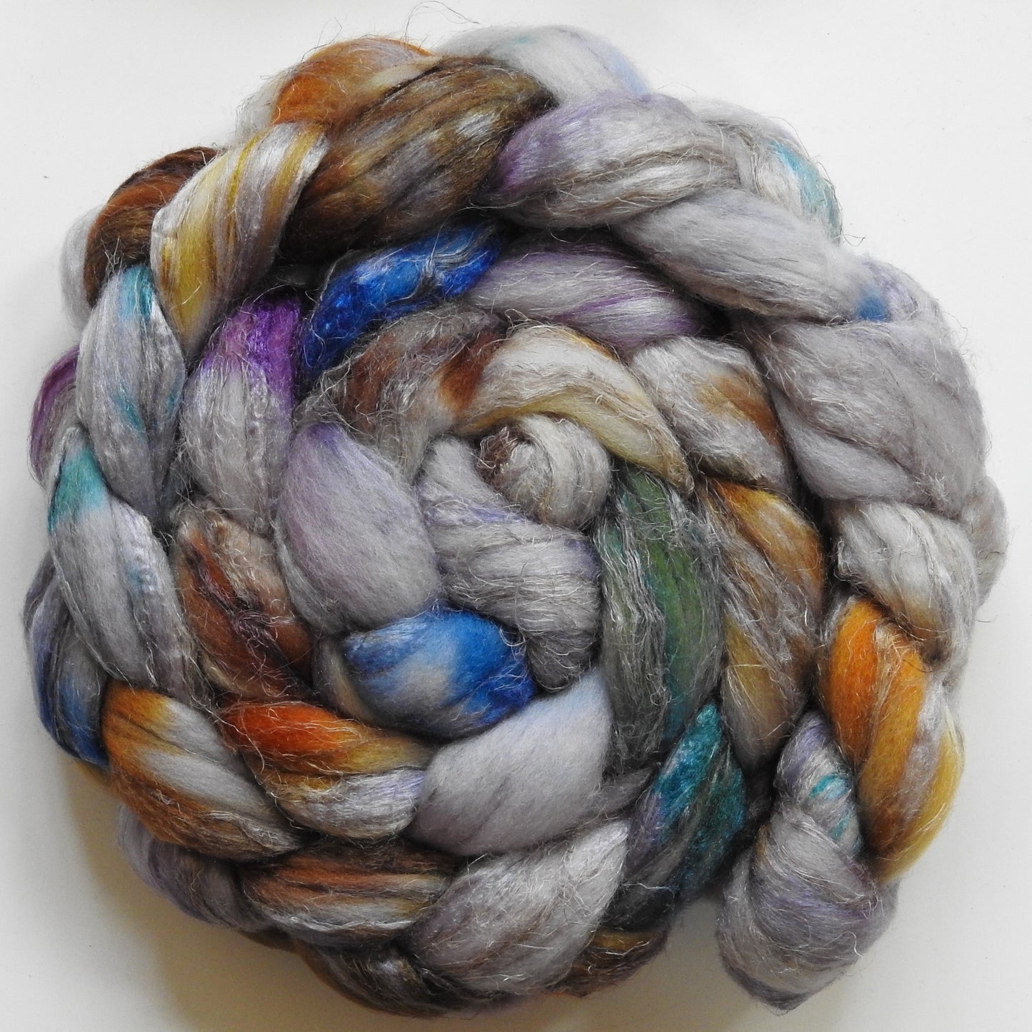 Glass Houses - (5.6 oz) - Merino/ Tussah Silk/ Natural Flax (50/25/25)
