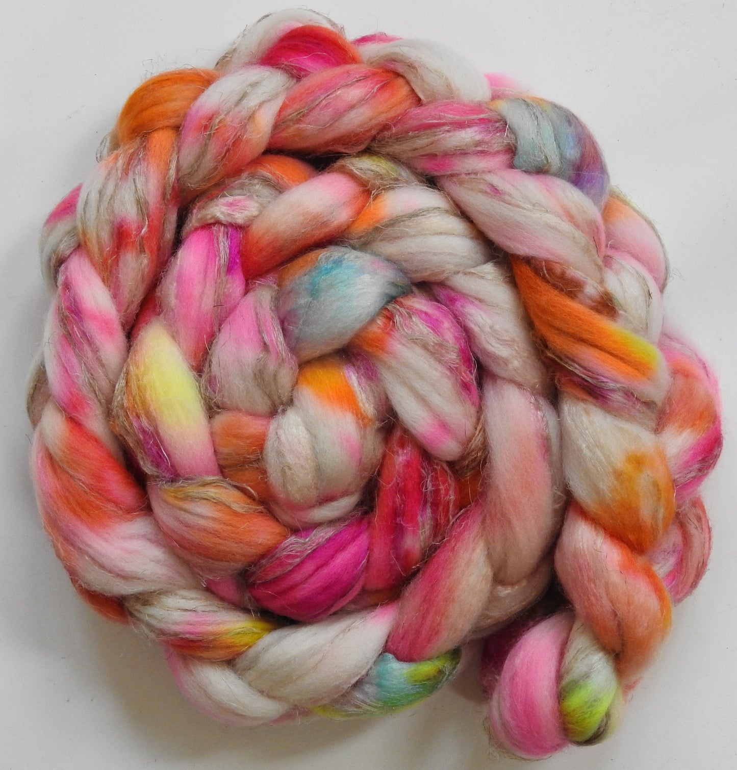 Funfetti - (5.7 oz) - Merino/ Tussah Silk/ Natural Flax (50/25/25)