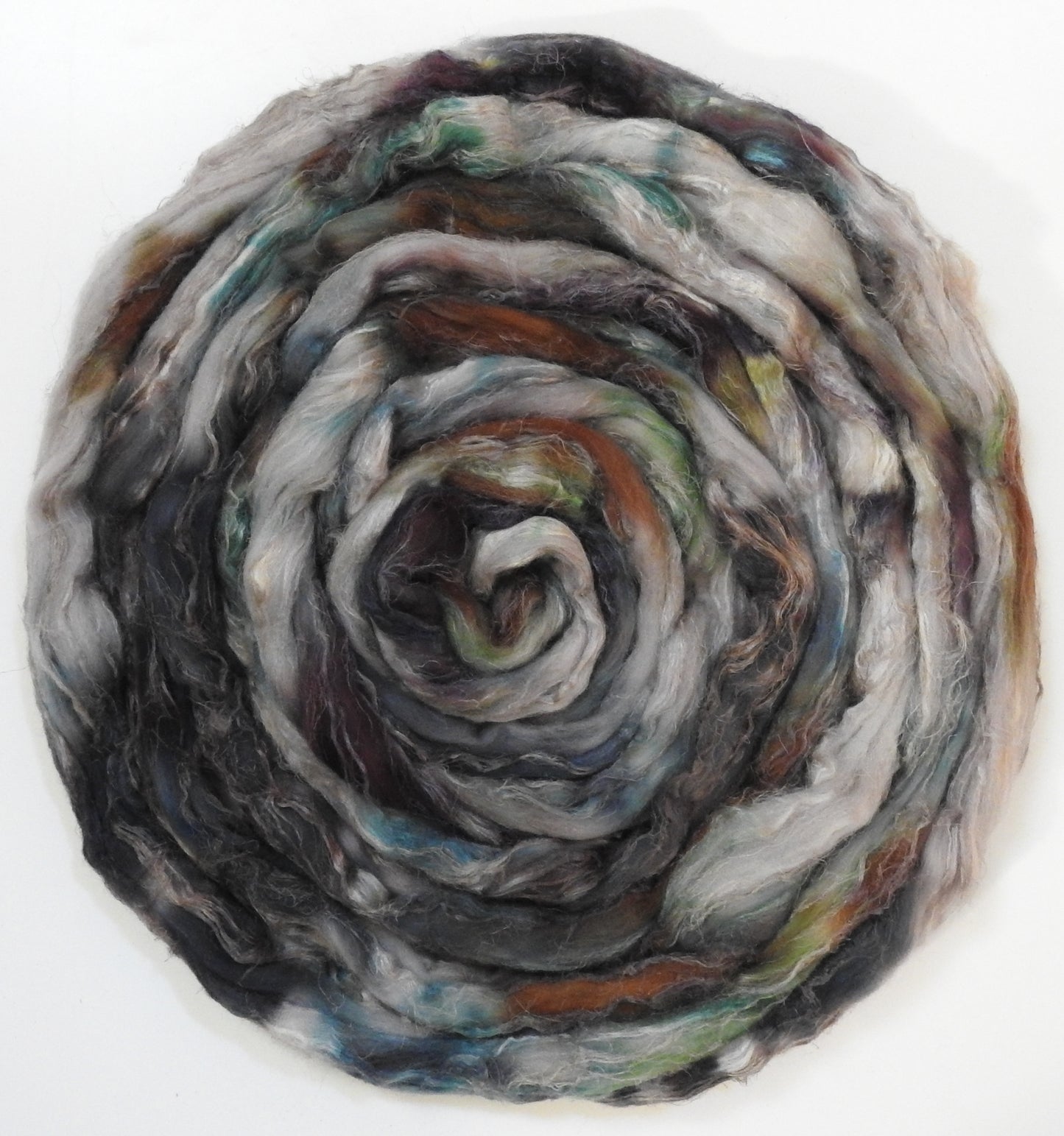 Kyanite (5.5 oz.)- White-faced Woodland/ Ramie/ Llama/ Bamboo (35/35/15/15)