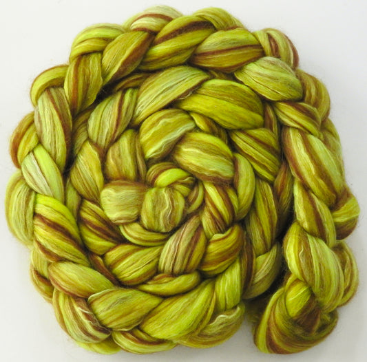 Glowstick (5.7 oz) - 18.5 mic merino/ camel/ brown alpaca/ mulberry silk/ (40/20/20/20)
