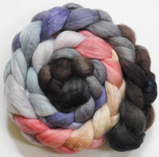 Coastline (5.7 oz) - Batt in a Braid #62 (Polwarth/ CASHMERE/ silk -50/25/25)