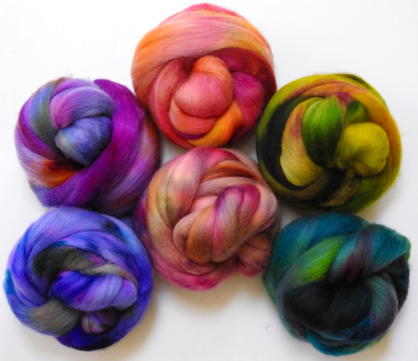 Flying Colors Dyed Gradient Set (7.9 oz) - Fog Hogget Haunui 18.3 mic