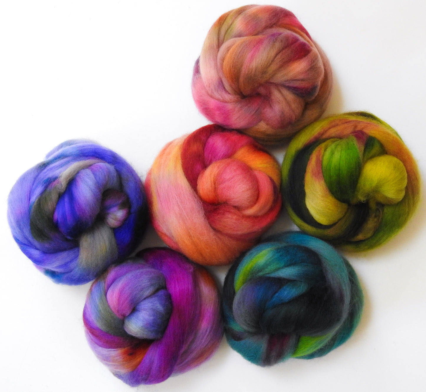 Flying Colors Dyed Gradient Set (7.9 oz) - Fog Hogget Haunui 18.3 mic